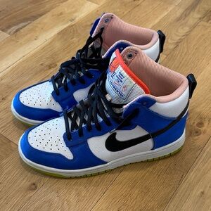 Nike Blue and White Athletic Shoes